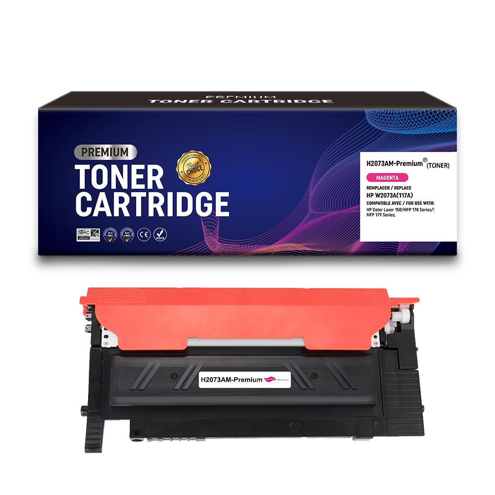 Cartouche de toner Compatible HP W2073A Magenta 700pages - KERA FRANCE Cartouche de toner Compatible HP W2073A Magenta 700pages - KERA FRANCE